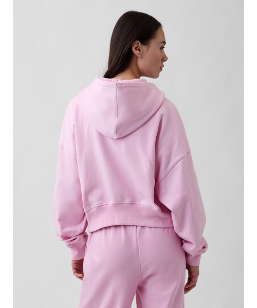 GAP(ギャップ)の「ヴィンテージソフト フレンチテリー ジップアップパーカー(パーカー・レディース・イエロー/ライトピンク/ブルー/グレー/ピンク・XS/S/M/L/XL/XXS)」の17枚目の写真