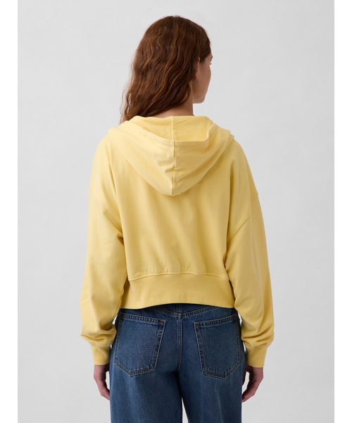 GAP(ギャップ)の「ヴィンテージソフト フレンチテリー ジップアップパーカー(パーカー・レディース・イエロー/ライトピンク/ブルー/グレー/ピンク・XS/S/M/L/XL/XXS)」の19枚目の写真