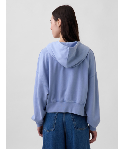 GAP(ギャップ)の「ヴィンテージソフト フレンチテリー ジップアップパーカー(パーカー・レディース・イエロー/ライトピンク/ブルー/グレー/ピンク・XS/S/M/L/XL/XXS)」の20枚目の写真