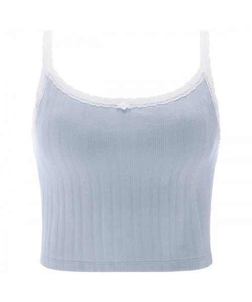 AMOSTYLE BY Triumph（アモスタイルバイトリンプ）の「見せKawaインナー ブラトップ AMST1550 B.Top JX（その他アンダーウェア/インナー・レディース・バイオレット/ホワイト×ブルー/ホワイト×レッド・M/L）」の3枚目の写真