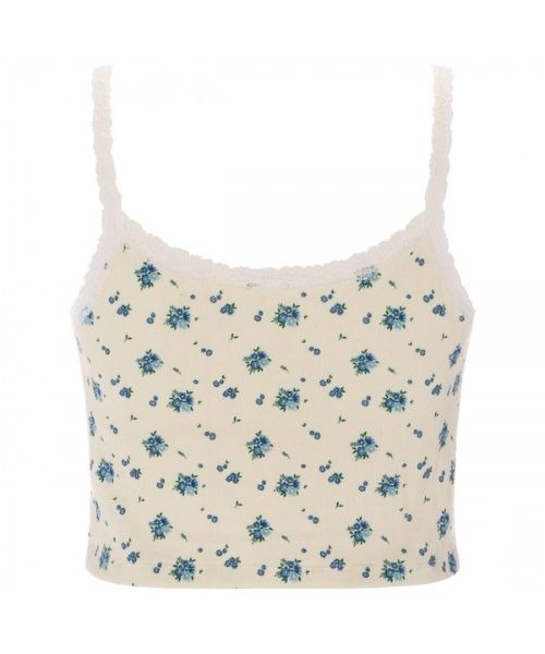 AMOSTYLE BY Triumph（アモスタイルバイトリンプ）の「見せKawaインナー ブラトップ AMST1550 B.Top JX（その他アンダーウェア/インナー・レディース・バイオレット/ホワイト×ブルー/ホワイト×レッド・M/L）」の11枚目の写真