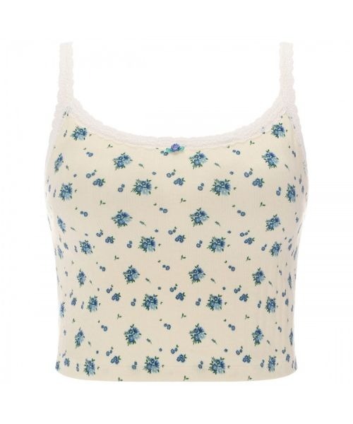 AMOSTYLE BY Triumph（アモスタイルバイトリンプ）の「見せKawaインナー ブラトップ AMST1550 B.Top JX（その他アンダーウェア/インナー・レディース・バイオレット/ホワイト×ブルー/ホワイト×レッド・M/L）」の7枚目の写真