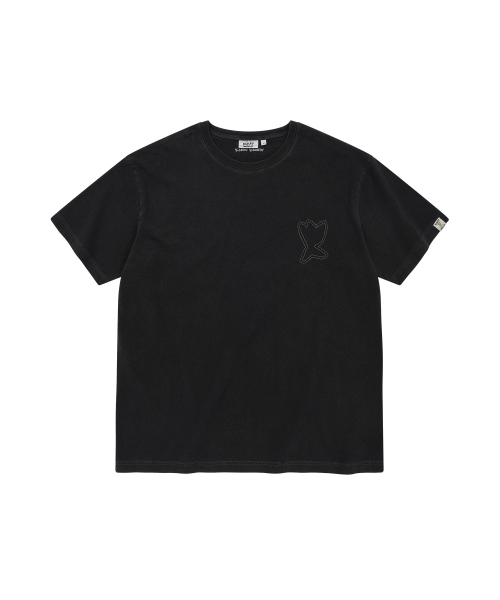 Wacky WiLLy(ワッキーウィリー)の「デニムライク半袖Tシャツブラック(Tシャツ/カットソー・レディース・その他・MEDIUM/LARGE/SMALL/X-LARGE)」の2枚目の写真