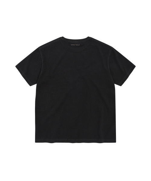 Wacky WiLLy(ワッキーウィリー)の「デニムライク半袖Tシャツブラック(Tシャツ/カットソー・レディース・その他・MEDIUM/LARGE/SMALL/X-LARGE)」の3枚目の写真