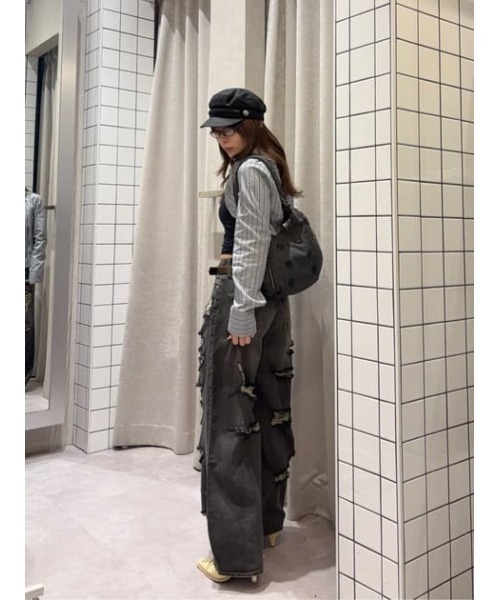 LAGUA GEM(ラグアジェム)の「MULTI STRIPE シャツ(シャツ/ブラウス・レディース・ライトブルー/アイボリー・FREE)」の20枚目の写真
