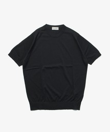 JOHN SMEDLEY | JOHN SMEDLEY / KEMPTON 30G コットンニット クルーネック Tシャツ（MODERN FIT）(ニット/セーター)