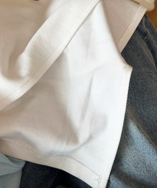 Dalfwin（ダールフィン）の「韓国ファッション Phantomプリントフレンチスリーブロング丈ワンピース（ワンピース・レディース・ホワイト・FREE）」の12枚目の写真