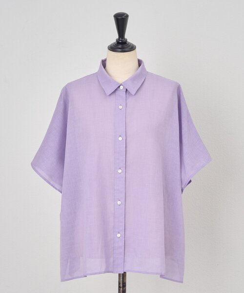 BEARDSLEY（ビアズリー）の「ポンチョシャツ（シャツ/ブラウス・レディース・カーキ/パープル・FREE）」の18枚目の写真