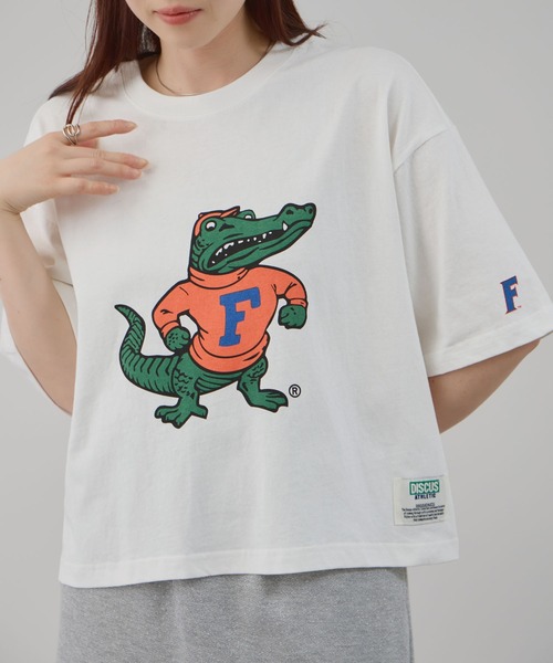 DISCUS(ディスカス)の「【DISCUS】アソートグラフィックプリント クルーネック半袖Tシャツ(Tシャツ/カットソー・レディース・ブラック/ホワイト系その他3/ブラック系1/ホワイト系その他/スミクロ/ホワイト系その他2/ネイビー/ホワイト・M/L)」の22枚目の写真