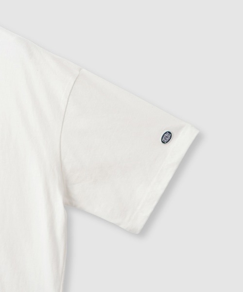 DISCUS(ディスカス)の「【DISCUS】アソートグラフィックプリント クルーネック半袖Tシャツ(Tシャツ/カットソー・レディース・ブラック/ホワイト系その他3/ブラック系1/ホワイト系その他/スミクロ/ホワイト系その他2/ネイビー/ホワイト・M/L)」の17枚目の写真