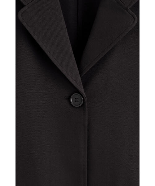 COS（コス）の「ツイルジャージー 半袖ブレザー（その他アウター・レディース・ダークブラウン系1/ブラック・XS/L/XL/S/M）」の7枚目の写真