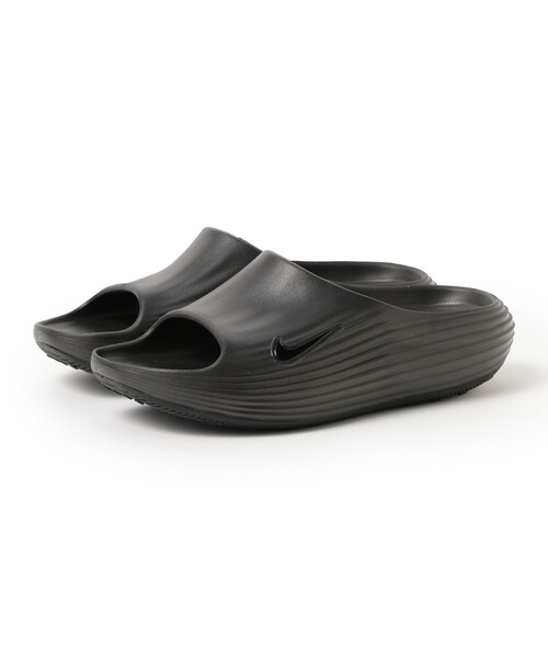 NIKE(ナイキ)の「NIKE / ReactX Rejuven8 Slide(サンダル・メンズ・ブラック・28.0cm/27.0cm/26.0cm/29.0cm)」の1枚目の写真
