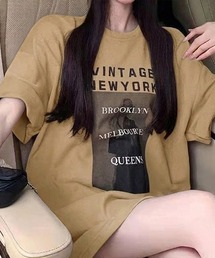 フロントプリントビックTシャツ