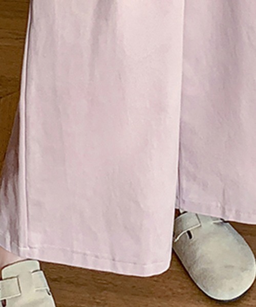 ONEP STAR（ワンピスター）の「タックワイドパンツ（その他パンツ・レディース・ピンク/ブラック/ブルー・X-LARGE/LARGE/MEDIUM）」の4枚目の写真