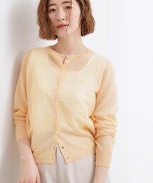 grove | 【洗える/名品】大人の透け感、シアーカーディガン(カーディガン/ボレロ)