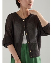 Te chichi（テチチ）の「【WEB限定カラーあり】ペーパータッチヤーン2wayメッシュニット（ニット/セーター）」