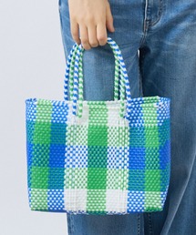 Moon Bird（ムーンバード）の「【MOON BIRD/ムーンバード】手編みのメルカドバッグS/かごバッグ/ハンドメイド【WEB限定】（かごバッグ）」