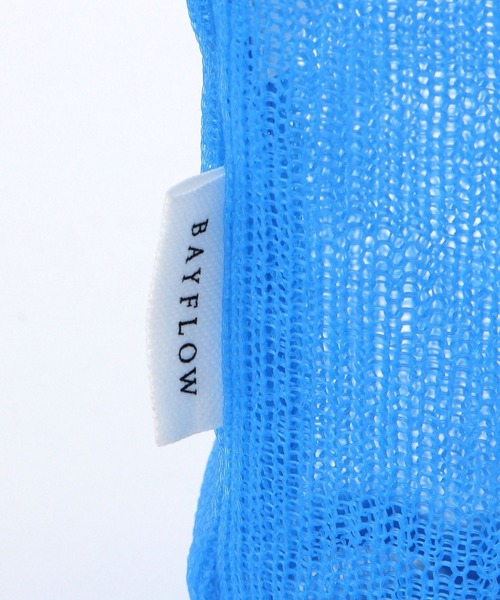 BAYFLOW(ベイフロー)の「BFメッシュボトルホルダー(グラス/マグカップ/タンブラー・レディース・ブルー/ピンク/ホワイト・0)」の6枚目の写真