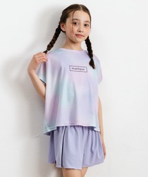  J.J camp（ジェイジェイキャンプ）の「裏地付きセパレート水着 3点セット めくれ防止スナップボタン付き（水着）」