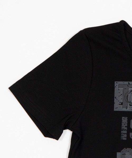 dispark(ディスパーク)の「DISPARK/【26年春新作】/レースアップグランジロゴT(Tシャツ/カットソー・レディース・ホワイト/ブラック・FREE)」の16枚目の写真