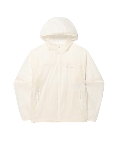 Snow Peak（スノーピーク）の「Snow Peak / Picolite UL Wmns Windbreaker ピコライト ウィンドブレーカー（マウンテンパーカー・レディース・ミント/カーキ/オフホワイト・M/S/L）」の2枚目の写真
