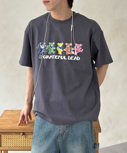 Grateful Dead(グレイトフルデッド)の「古着ライクT(Tシャツ/カットソー・メンズ・チャコールグレー/ネイビー/ホワイト・MEDIUM/LARGE)」の10枚目の写真