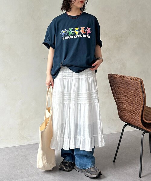 Grateful Dead(グレイトフルデッド)の「古着ライクT(Tシャツ/カットソー・メンズ・チャコールグレー/ネイビー/ホワイト・MEDIUM/LARGE)」の20枚目の写真