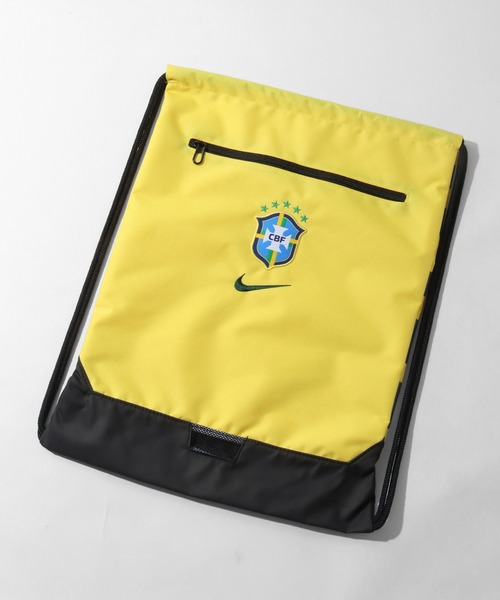 NIKE(ナイキ)の「【NIKE/ナイキ】Brasil 2026/27 Academy Gymsack - Canary ブラジル アカデミー ナップサック(バックパック/リュック・メンズ・イエロー・FREE)」の4枚目の写真