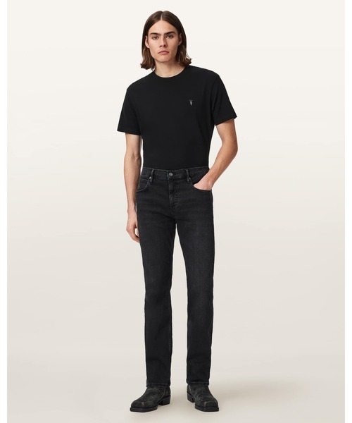 ALLSAINTS(オールセインツ)の「SID DENIM ULTRA JEANS | SID デニム ウルトラ ジーンズ(デニムパンツ・メンズ・ブラック・32/30/28/30/30/30/31/30)」の1枚目の写真