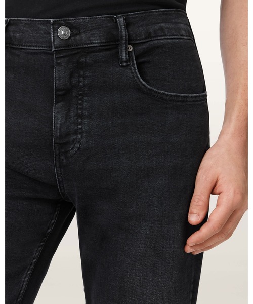 ALLSAINTS(オールセインツ)の「SID DENIM ULTRA JEANS | SID デニム ウルトラ ジーンズ(デニムパンツ・メンズ・ブラック・32/30/28/30/30/30/31/30)」の3枚目の写真