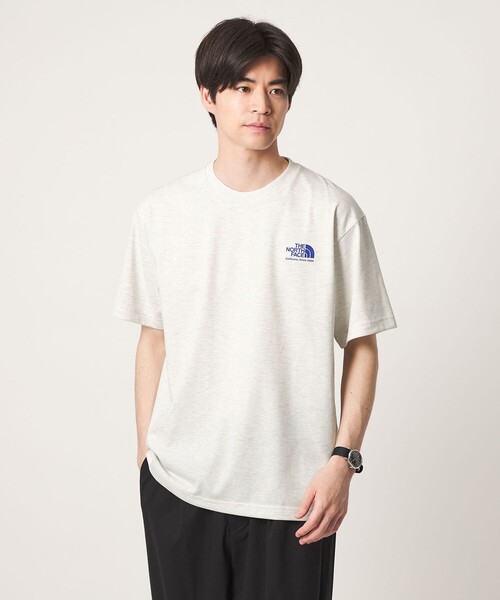 THE NORTH FACE(ザノースフェイス)の「<THE NORTH FACE>ショートスリーブ ヒストリカル ロゴ 半袖 Tシャツ(Tシャツ/カットソー・メンズ・ライトグレー/オフホワイト/ライラック・XL/S/L/M)」の8枚目の写真