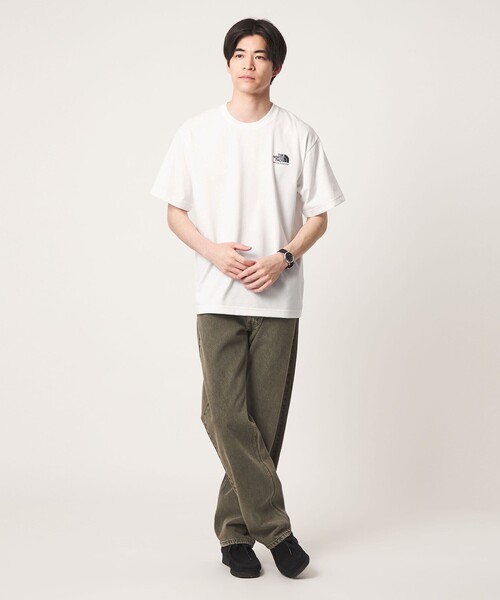 THE NORTH FACE(ザノースフェイス)の「<THE NORTH FACE>ショートスリーブ ヒストリカル ロゴ 半袖 Tシャツ(Tシャツ/カットソー・メンズ・ライトグレー/オフホワイト/ライラック・XL/S/L/M)」の12枚目の写真
