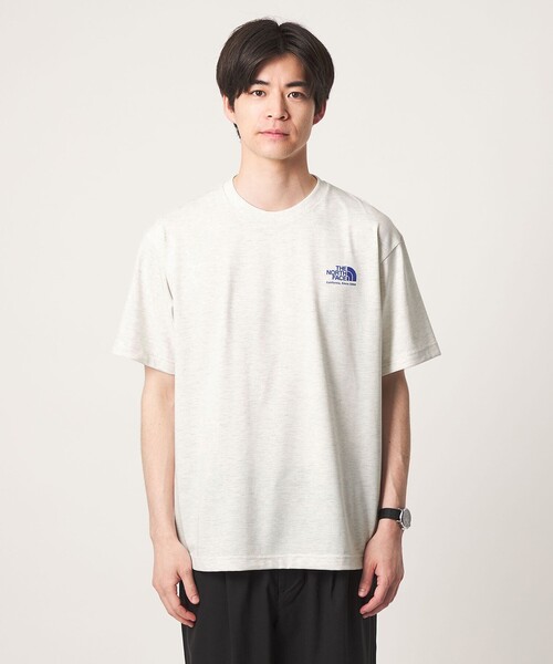 THE NORTH FACE(ザノースフェイス)の「<THE NORTH FACE>ショートスリーブ ヒストリカル ロゴ 半袖 Tシャツ(Tシャツ/カットソー・メンズ・ライトグレー/オフホワイト/ライラック・XL/S/L/M)」の16枚目の写真