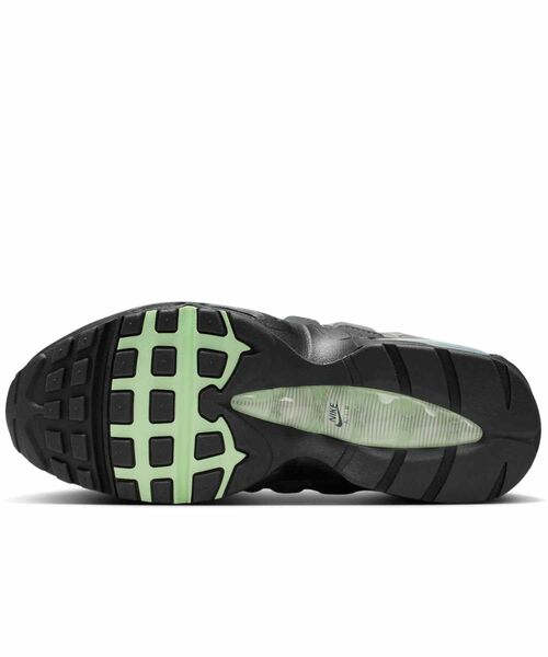 NIKE（ナイキ）の「ナイキ エア マックス 95 ビッグ バブル ウィメンズシューズ / Nike Air Max 95 Big Bubble Women's Shoes HJ5996-005 Black/Fresh Mint（スニーカー・レディース・ブラック・24.5/24/23.5/23/26/25.5/22/25）」の3枚目の写真