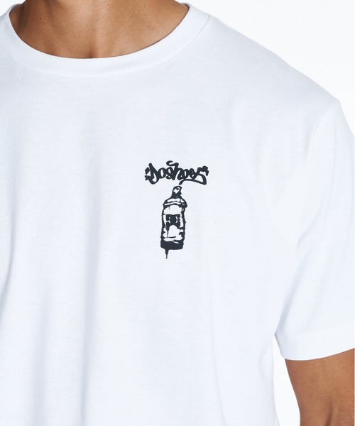 DC SHOES(ディーシーシューズ)の「DC Shoes メンズ 26 SPRAY SS Tシャツ 【2026年夏モデル】(Tシャツ/カットソー・メンズ・ホワイト/ブラック・X-LARGE/LARGE/MEDIUM)」の5枚目の写真