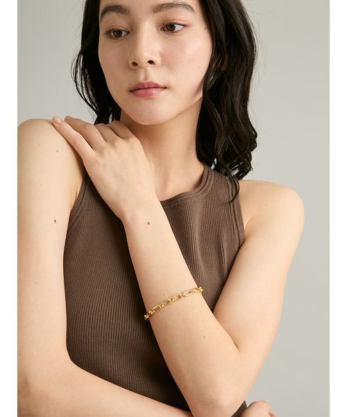 Mila Owen(ミラオーウェン)の「【EVERYDAY PROOF JEWELRY 】マルチチェーンブレス(ブレスレット・レディース・シルバー/ゴールド・F)」の3枚目の写真
