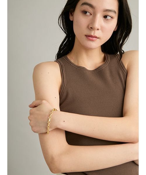 Mila Owen(ミラオーウェン)の「【EVERYDAY PROOF JEWELRY 】マルチチェーンブレス(ブレスレット・レディース・シルバー/ゴールド・F)」の8枚目の写真