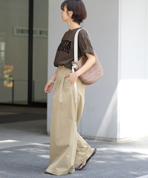 JOURNAL STANDARD relume(ジャーナルスタンダード レリューム)の「【GULFCOAST SPORTSWEAR】ロゴTシャツ(Tシャツ/カットソー・レディース・ボルドー/グリーン/チャコールグレー/コバルトブルー・FREE)」の7枚目の写真