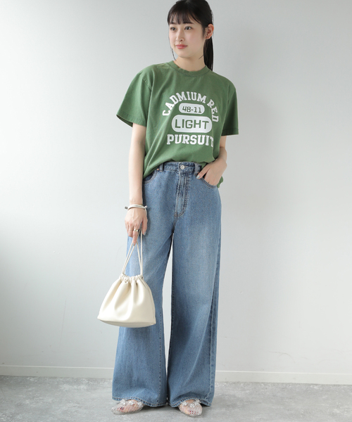 JOURNAL STANDARD relume(ジャーナルスタンダード レリューム)の「【GULFCOAST SPORTSWEAR】ロゴTシャツ(Tシャツ/カットソー・レディース・ボルドー/グリーン/チャコールグレー/コバルトブルー・FREE)」の13枚目の写真