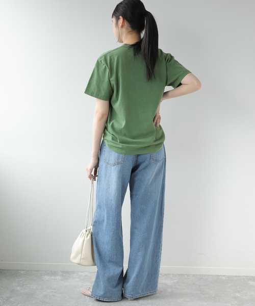 JOURNAL STANDARD relume(ジャーナルスタンダード レリューム)の「【GULFCOAST SPORTSWEAR】ロゴTシャツ(Tシャツ/カットソー・レディース・ボルドー/グリーン/チャコールグレー/コバルトブルー・FREE)」の15枚目の写真