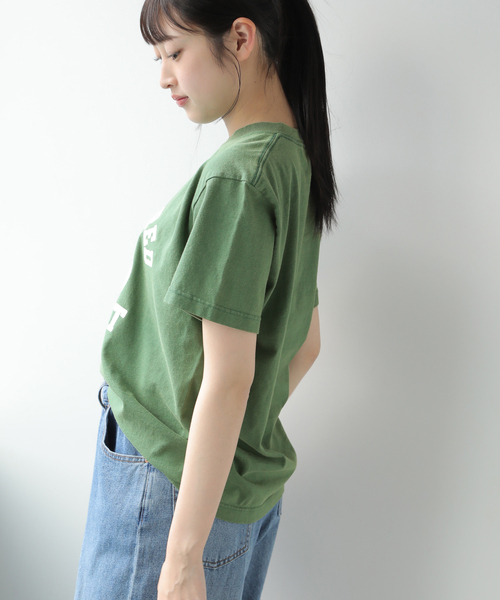 JOURNAL STANDARD relume(ジャーナルスタンダード レリューム)の「【GULFCOAST SPORTSWEAR】ロゴTシャツ(Tシャツ/カットソー・レディース・ボルドー/グリーン/チャコールグレー/コバルトブルー・FREE)」の18枚目の写真