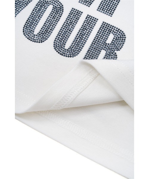 SupBaby by SUPPLIER(サプベイビーバイサプライヤー)の「Tシャツ|I'm Not Your Baby Cropped Tee|SupBaby by SUPPLIER(Tシャツ/カットソー・レディース・ブラック/ホワイト・MEDIUM/SMALL)」の21枚目の写真