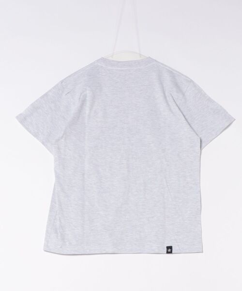 H.A.K(ハク)の「5.6オンスコットン天竺ローズモチーフプリントTシャツ(Tシャツ/カットソー・レディース・ブラック/ライトグレー/ホワイト/ピンク・1/0)」の5枚目の写真