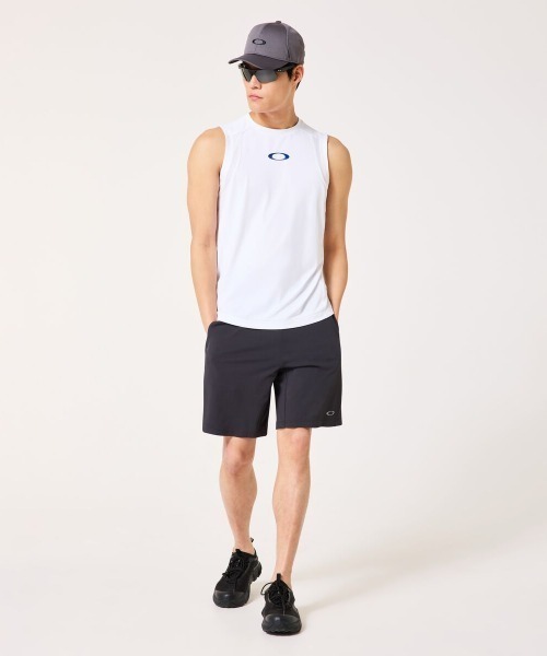 OAKLEY（オークリー）の「オークリー  IRIDIUM NS CREW 1.0（Tシャツ/カットソー・メンズ・サンドグレー/ホワイト/ブラック・L/LL/3L/S/M）」の4枚目の写真