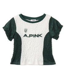atmos pink | atmos pink Shirring Game T-shirt / アトモスピンク シャーリング ゲーム ティーシャツ(Tシャツ/カットソー)