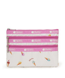 LeSportsac×Megumi Kanzaki】BEAUTY MAKEUP POUCH チェリーソーダ
