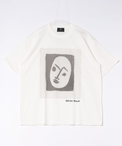MEN'S MELROSE(メンズメルローズ)の「《コラボ》THE MET × MEN'S MELROSE / 現代アートプリントTシャツ(Tシャツ/カットソー・メンズ・ホワイト系その他4/ホワイト系その他2/ホワイト系その他/ホワイト系その他3・1/4/3)」の2枚目の写真