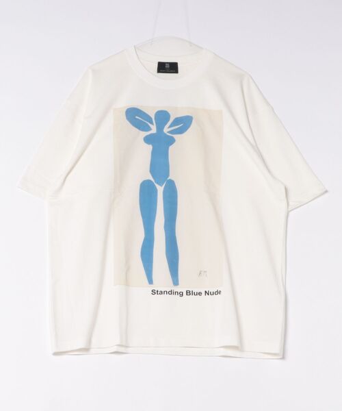 MEN'S MELROSE(メンズメルローズ)の「《コラボ》THE MET × MEN'S MELROSE / 現代アートプリントTシャツ(Tシャツ/カットソー・メンズ・ホワイト系その他4/ホワイト系その他2/ホワイト系その他/ホワイト系その他3・1/4/3)」の3枚目の写真