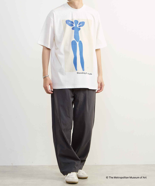 MEN'S MELROSE(メンズメルローズ)の「《コラボレーション》The Met × MEN'S MELROSE / コンテンポラリーアート プリントTシャツ(Tシャツ/カットソー・メンズ・ホワイト系その他4/ホワイト系その他2/ホワイト系その他/ホワイト系その他3・1/4/3)」の5枚目の写真