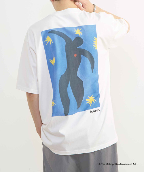 MEN'S MELROSE(メンズメルローズ)の「《コラボレーション》The Met × MEN'S MELROSE / コンテンポラリーアート プリントTシャツ(Tシャツ/カットソー・メンズ・ホワイト系その他4/ホワイト系その他2/ホワイト系その他/ホワイト系その他3・1/4/3)」の9枚目の写真